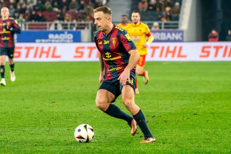 Football. PKO BP Ekstraklasa. Pogon Szczecin - Jagiellonia Bialystok. 01.12.2024