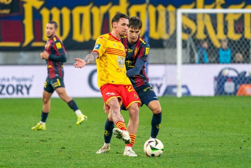 Football. PKO BP Ekstraklasa. Pogon Szczecin - Jagiellonia Bialystok. 01.12.2024