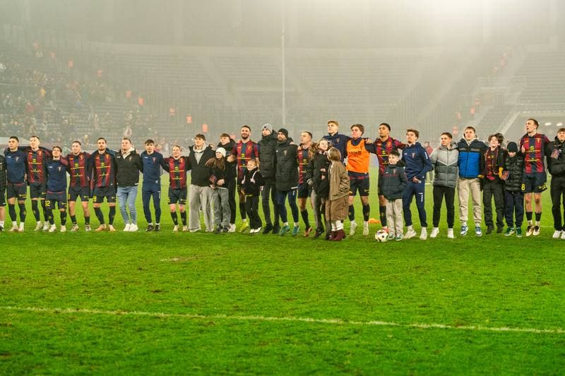 Football. Polish Cup. Pogon Szczecin - Piast Gliwice. 26.02.2025