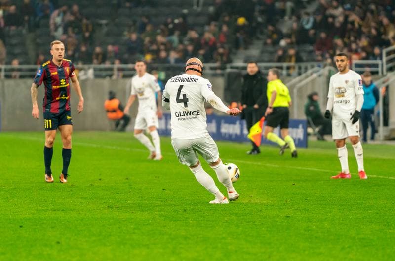 Football. Polish Cup. Pogon Szczecin - Piast Gliwice. 26.02.2025