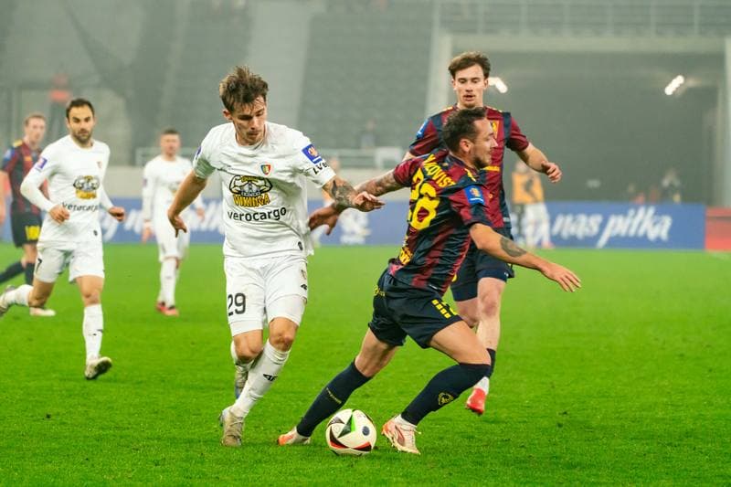 Football. Polish Cup. Pogon Szczecin - Piast Gliwice. 26.02.2025