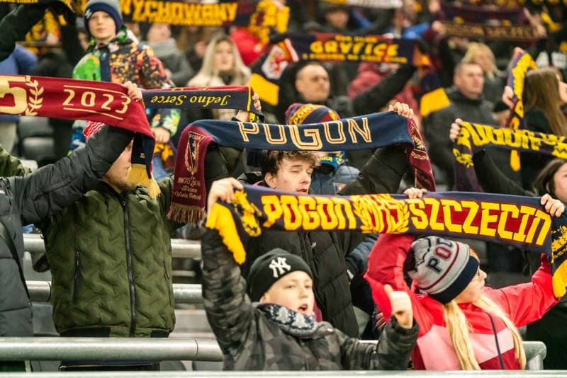 Football. Polish Cup. Pogon Szczecin - Piast Gliwice. 26.02.2025
