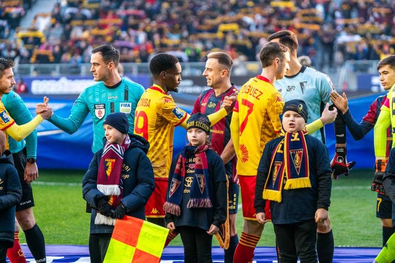 Football. PKO BP Ekstraklasa. Pogon Szczecin - Jagiellonia Bialystok. 01.12.2024