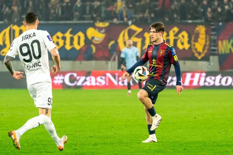 Football. Polish Cup. Pogon Szczecin - Piast Gliwice. 26.02.2025