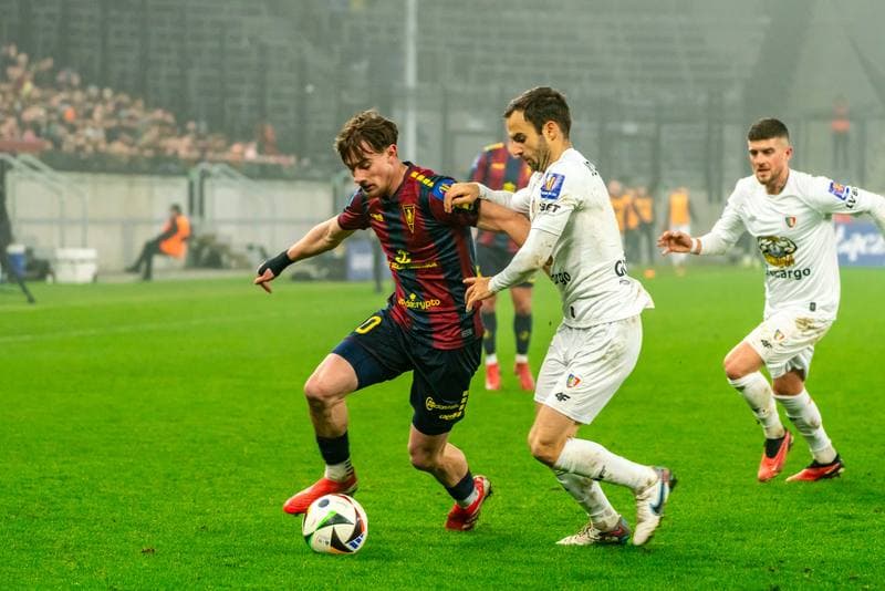 Football. Polish Cup. Pogon Szczecin - Piast Gliwice. 26.02.2025