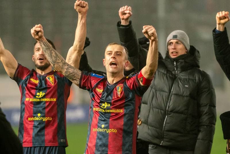 Football. Polish Cup. Pogon Szczecin - Piast Gliwice. 26.02.2025