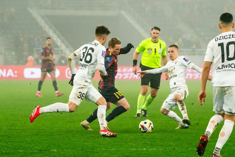 Football. Polish Cup. Pogon Szczecin - Piast Gliwice. 26.02.2025