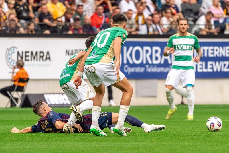 Football. PKO BP Ekstraklasa. Pogon Szczecin - Lechia Gdansk. 21.09.2025