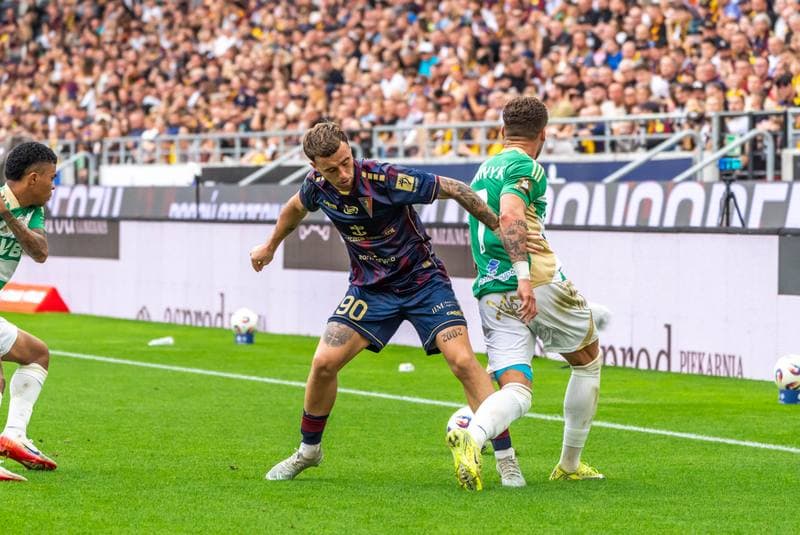 Football. PKO BP Ekstraklasa. Pogon Szczecin - Lechia Gdansk. 21.09.2025