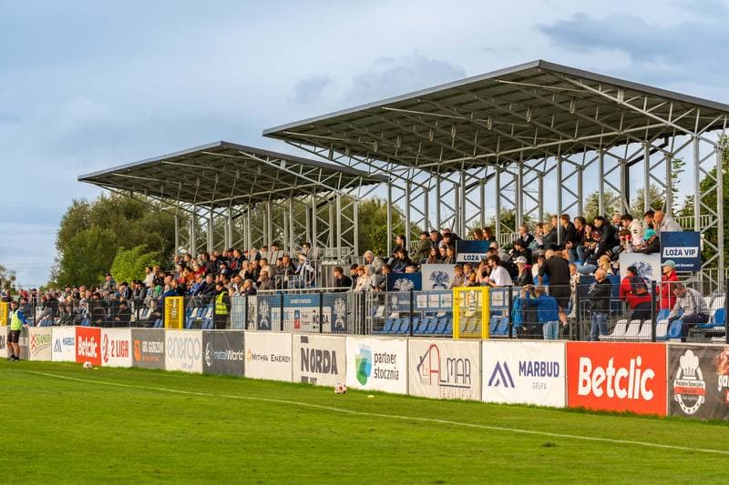 Football. Betclic 2 liga. Swit Szczecin - Resovia Rzeszow. 14.09.2025