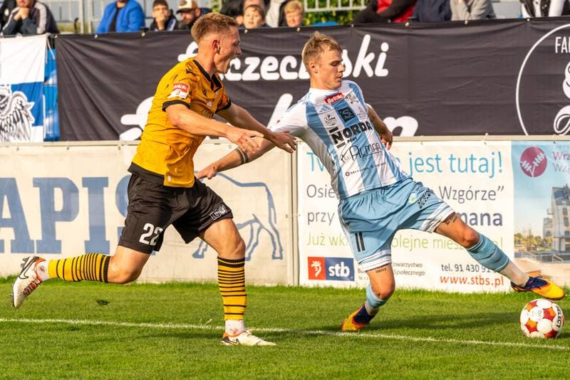 Football. Betclic 2 liga. Swit Szczecin - Resovia Rzeszow. 14.09.2025