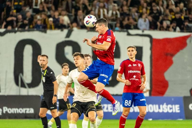 Football. PKO BP Ekstraklasa. Pogon Szczecin - Rakow Czestochowa. 31.08.2025