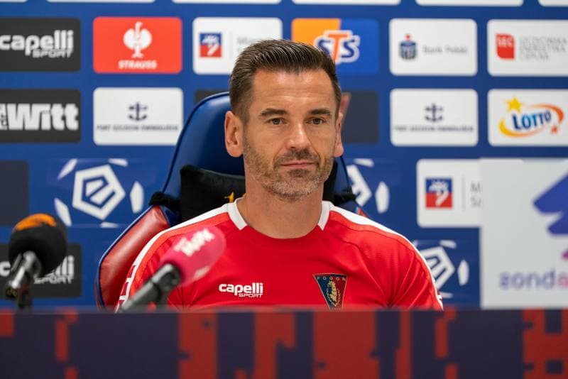 Football. Pogon Szczecin. Press Conference. 29.08.2025