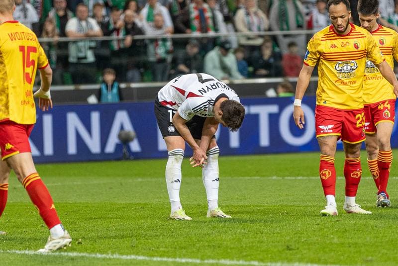 Football. PKO BP Ekstraklasa. Legia Warsaw - Jagiellonia Bialystok. 13.04.2025