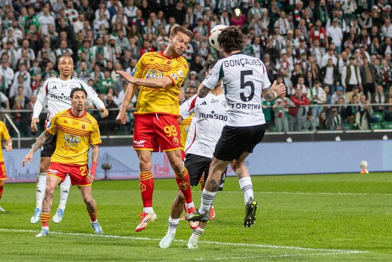 Football. PKO BP Ekstraklasa. Legia Warsaw - Jagiellonia Bialystok. 13.04.2025