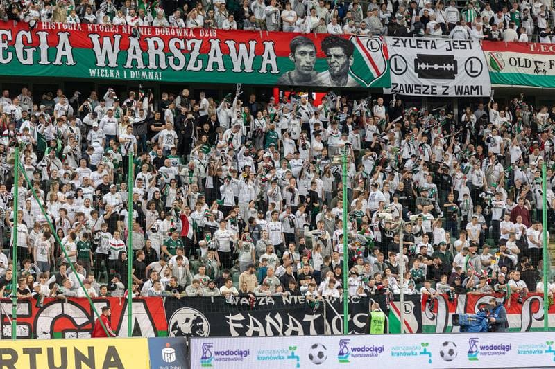 Football. PKO BP Ekstraklasa. Legia Warsaw - Jagiellonia Bialystok. 13.04.2025