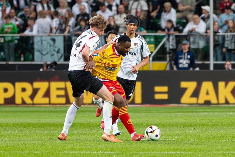 Football. PKO BP Ekstraklasa. Legia Warsaw - Jagiellonia Bialystok. 13.04.2025