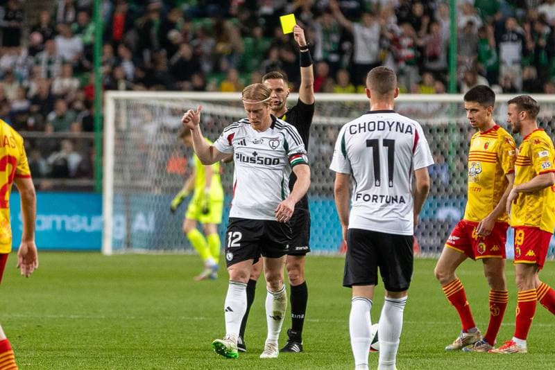 Football. PKO BP Ekstraklasa. Legia Warsaw - Jagiellonia Bialystok. 13.04.2025