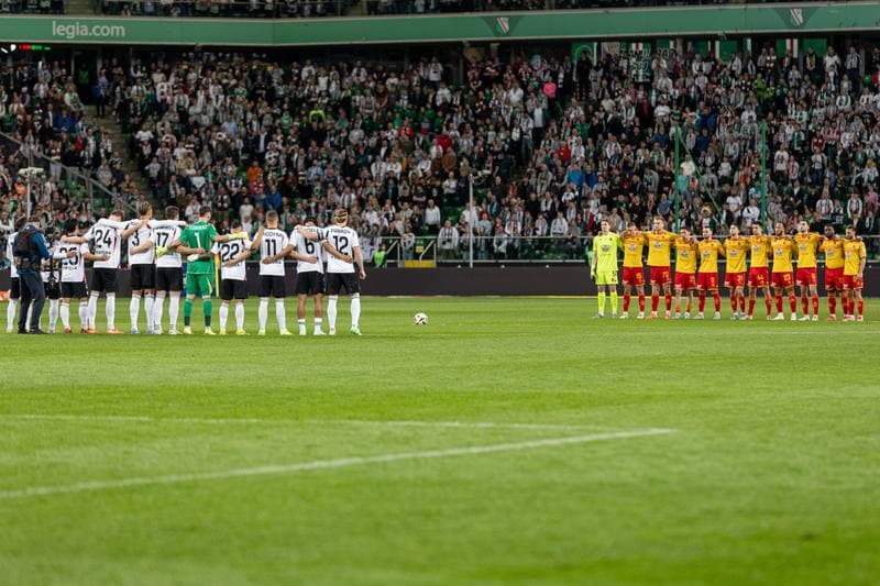 Football. PKO BP Ekstraklasa. Legia Warsaw - Jagiellonia Bialystok. 13.04.2025