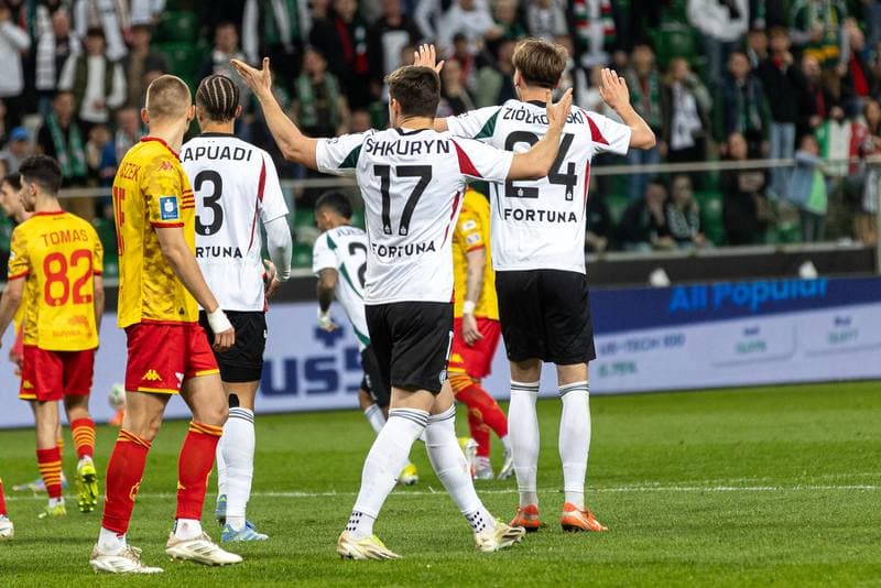 Football. PKO BP Ekstraklasa. Legia Warsaw - Jagiellonia Bialystok. 13.04.2025