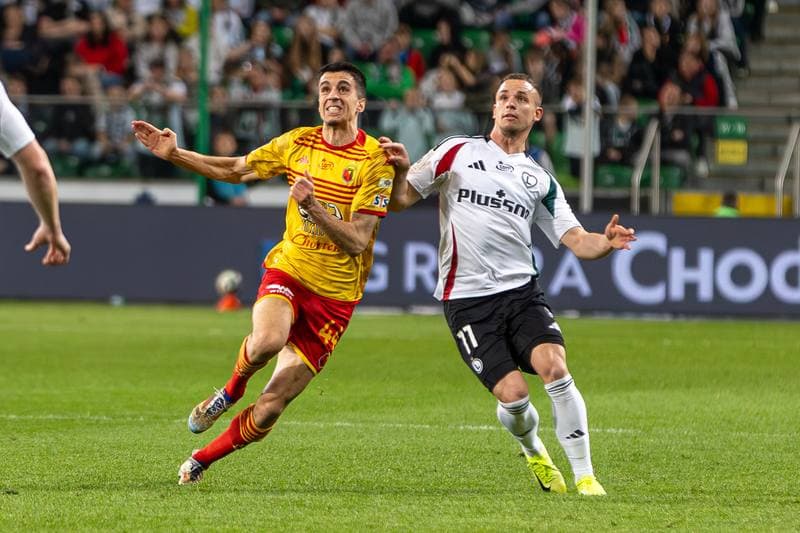 Football. PKO BP Ekstraklasa. Legia Warsaw - Jagiellonia Bialystok. 13.04.2025