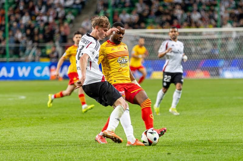 Football. PKO BP Ekstraklasa. Legia Warsaw - Jagiellonia Bialystok. 13.04.2025