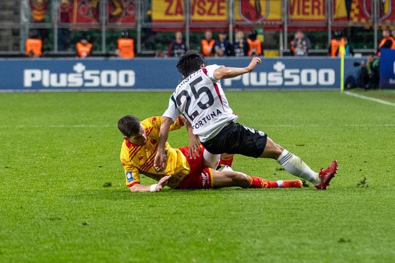 Football. PKO BP Ekstraklasa. Legia Warsaw - Jagiellonia Bialystok. 13.04.2025