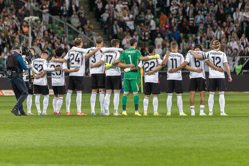 Football. PKO BP Ekstraklasa. Legia Warsaw - Jagiellonia Bialystok. 13.04.2025