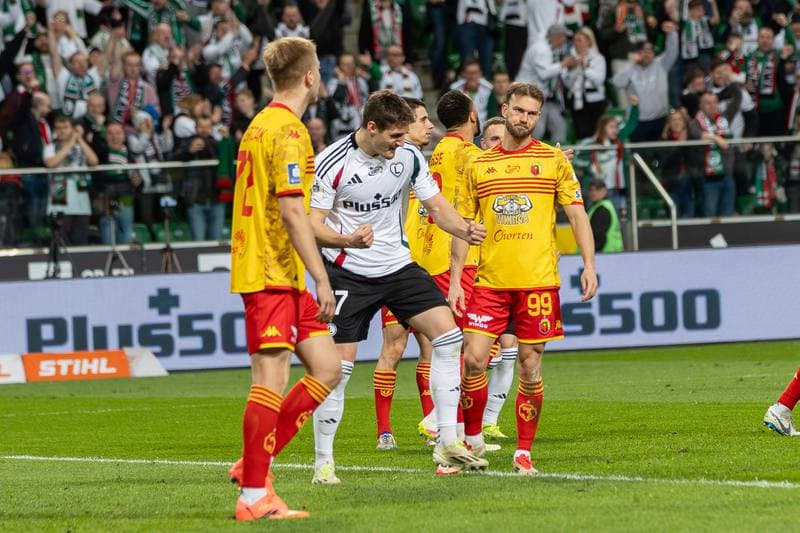 Football. PKO BP Ekstraklasa. Legia Warsaw - Jagiellonia Bialystok. 13.04.2025