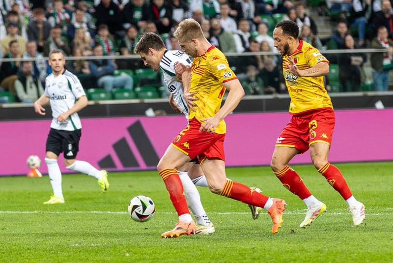 Football. PKO BP Ekstraklasa. Legia Warsaw - Jagiellonia Bialystok. 13.04.2025