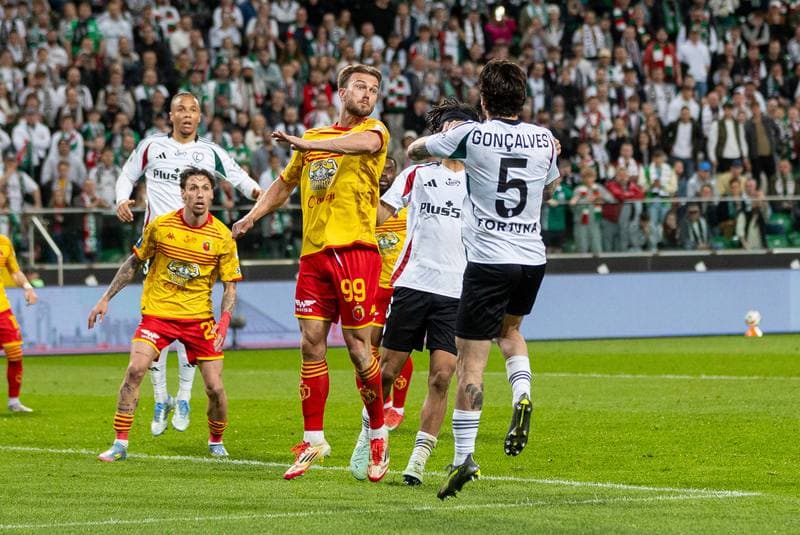 Football. PKO BP Ekstraklasa. Legia Warsaw - Jagiellonia Bialystok. 13.04.2025