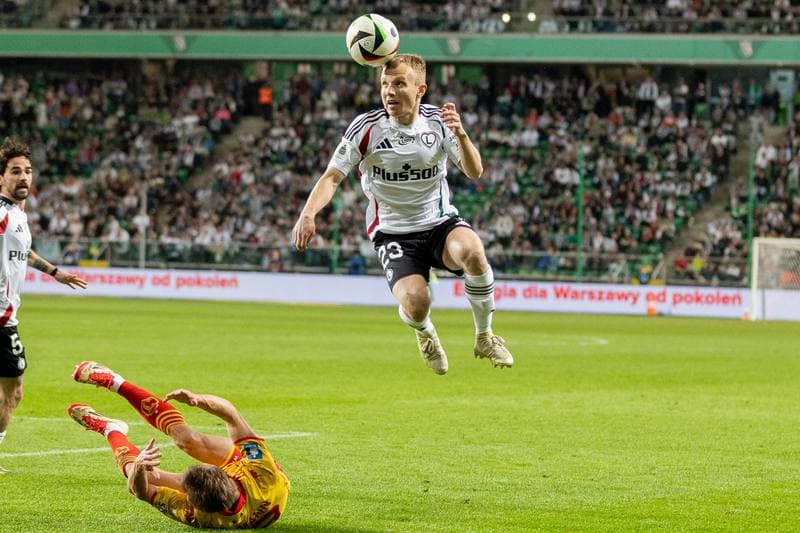 Football. PKO BP Ekstraklasa. Legia Warsaw - Jagiellonia Bialystok. 13.04.2025