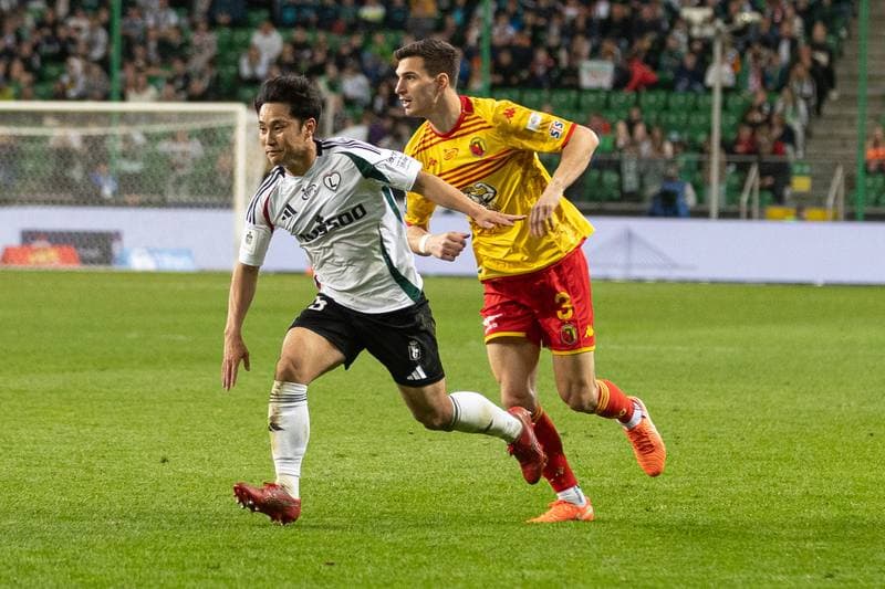 Football. PKO BP Ekstraklasa. Legia Warsaw - Jagiellonia Bialystok. 13.04.2025
