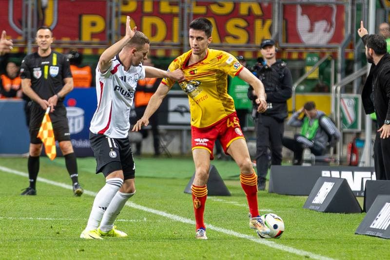 Football. PKO BP Ekstraklasa. Legia Warsaw - Jagiellonia Bialystok. 13.04.2025