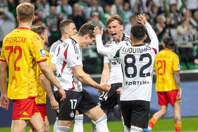 Football. PKO BP Ekstraklasa. Legia Warsaw - Jagiellonia Bialystok. 13.04.2025