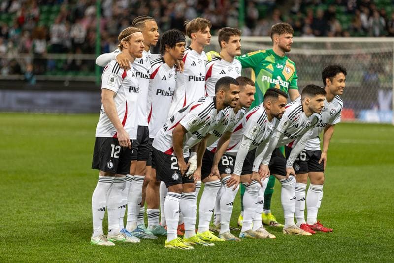 Football. PKO BP Ekstraklasa. Legia Warsaw - Jagiellonia Bialystok. 13.04.2025