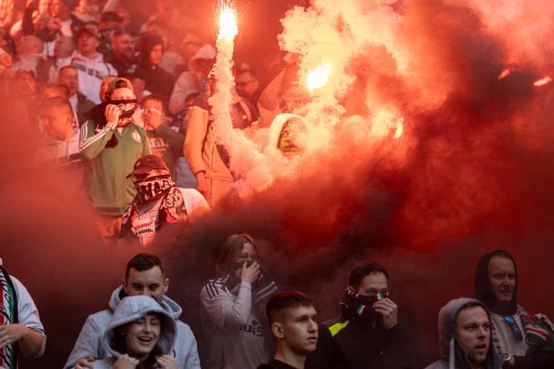 Football. PKO BP Ekstraklasa. Legia Warsaw - Lech Poznan. 11.05.2025