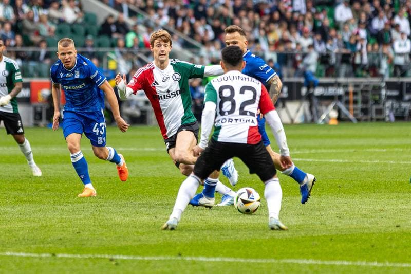 Football. PKO BP Ekstraklasa. Legia Warsaw - Lech Poznan. 11.05.2025