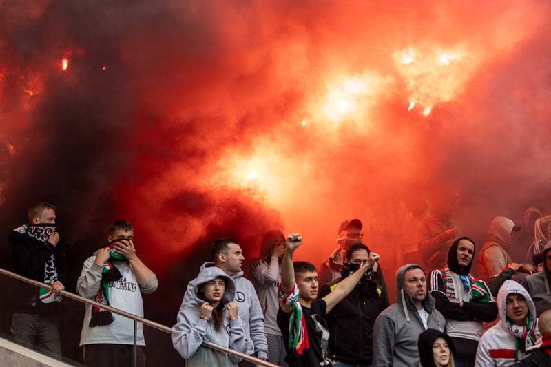 Football. PKO BP Ekstraklasa. Legia Warsaw - Lech Poznan. 11.05.2025