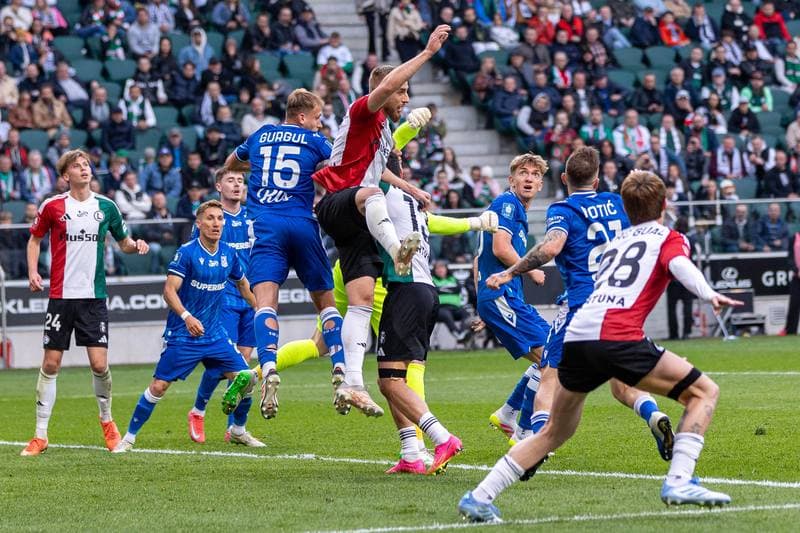 Football. PKO BP Ekstraklasa. Legia Warsaw - Lech Poznan. 11.05.2025