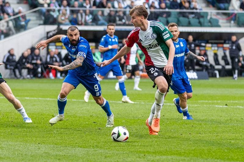 Football. PKO BP Ekstraklasa. Legia Warsaw - Lech Poznan. 11.05.2025