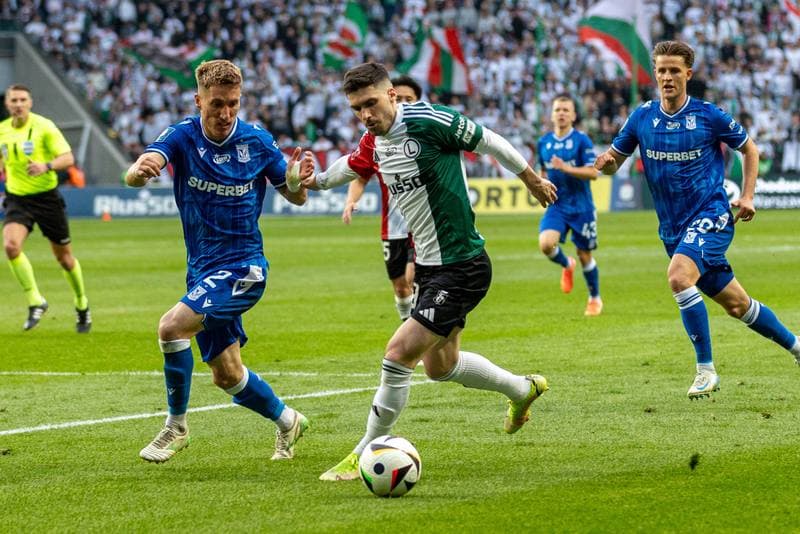 Football. PKO BP Ekstraklasa. Legia Warsaw - Lech Poznan. 11.05.2025