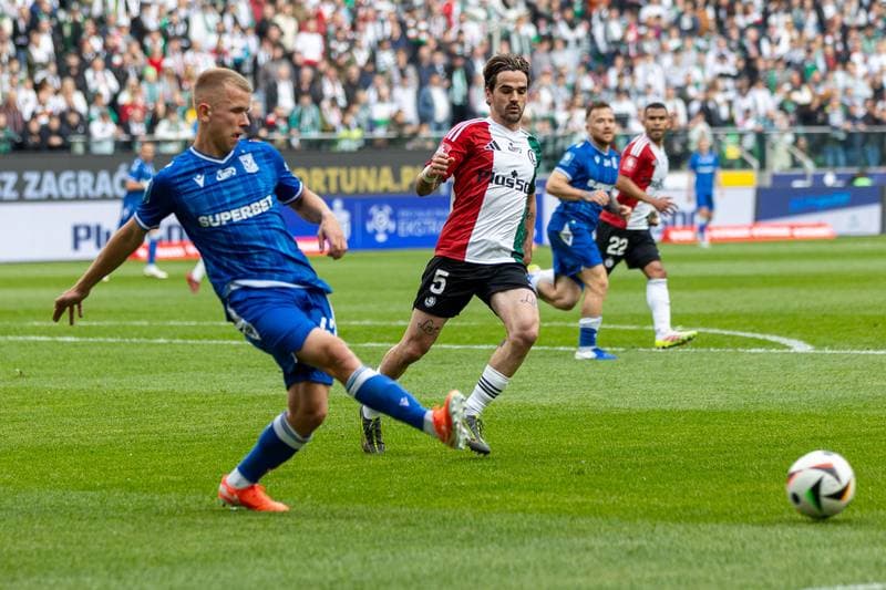 Football. PKO BP Ekstraklasa. Legia Warsaw - Lech Poznan. 11.05.2025