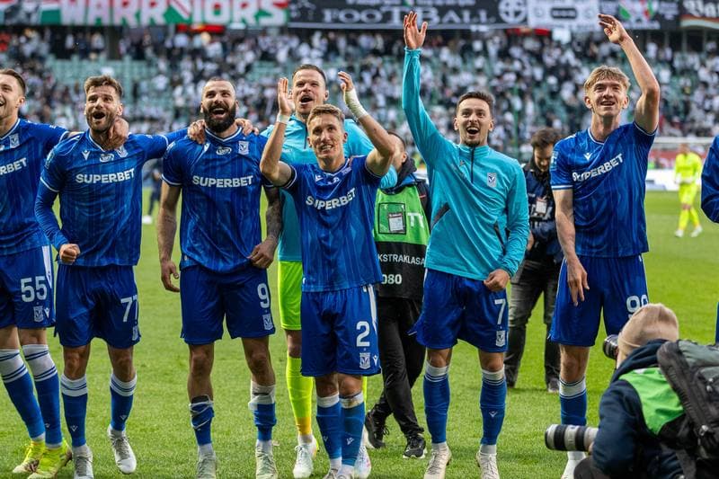 Football. PKO BP Ekstraklasa. Legia Warsaw - Lech Poznan. 11.05.2025