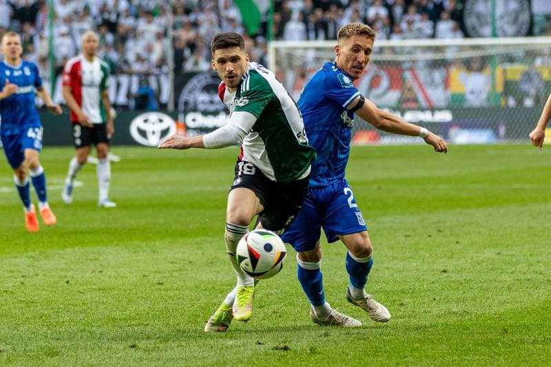 Football. PKO BP Ekstraklasa. Legia Warsaw - Lech Poznan. 11.05.2025