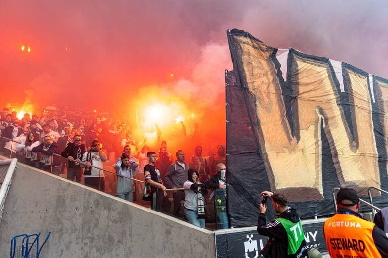 Football. PKO BP Ekstraklasa. Legia Warsaw - Lech Poznan. 11.05.2025