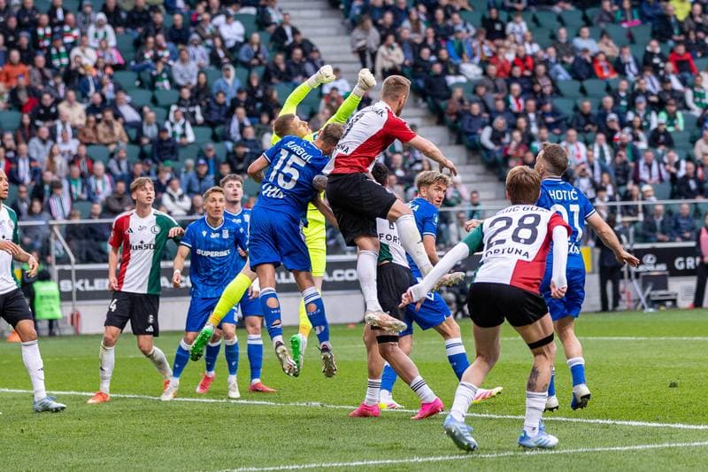 Football. PKO BP Ekstraklasa. Legia Warsaw - Lech Poznan. 11.05.2025