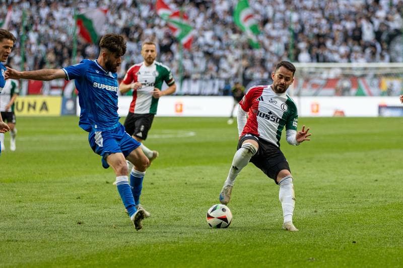 Football. PKO BP Ekstraklasa. Legia Warsaw - Lech Poznan. 11.05.2025