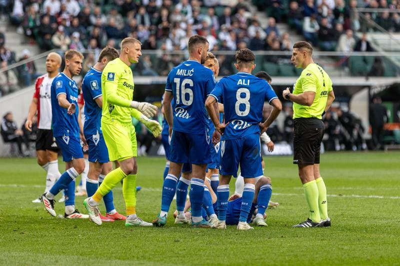 Football. PKO BP Ekstraklasa. Legia Warsaw - Lech Poznan. 11.05.2025