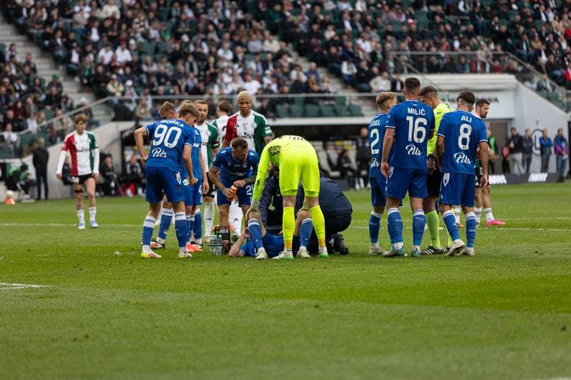 Football. PKO BP Ekstraklasa. Legia Warsaw - Lech Poznan. 11.05.2025